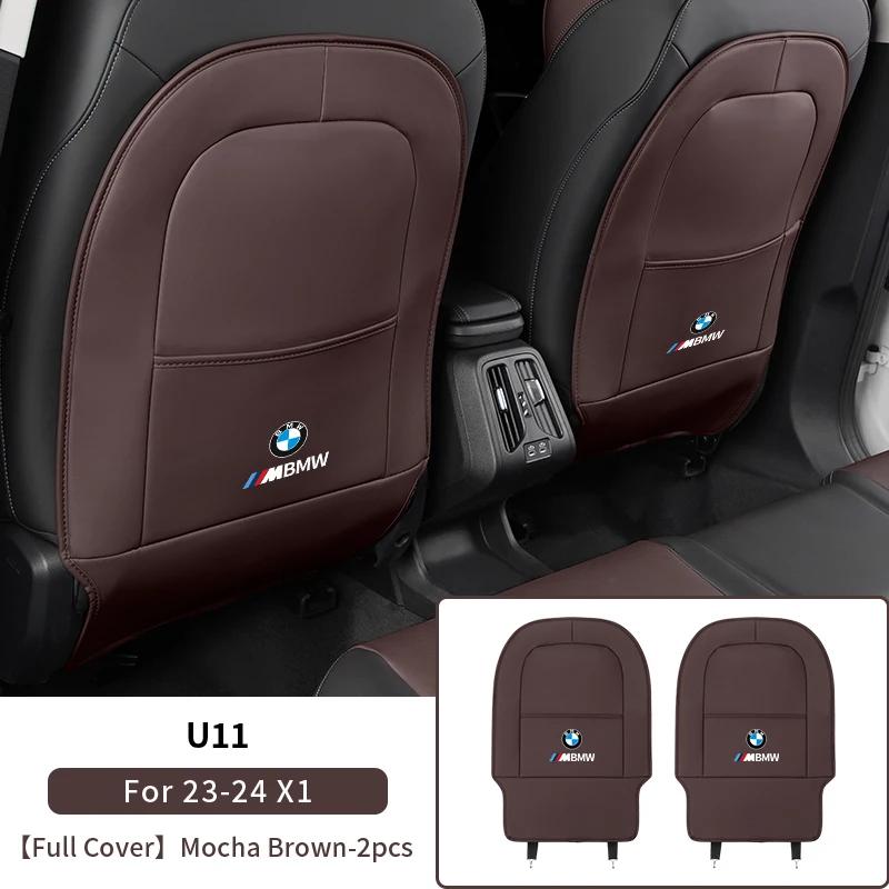 2025 Hot Car Interior Supplies Rear Seat Kick Mat Child Protection Pads Tools Cars Accessories For BMW M Performance E46 E90 F10