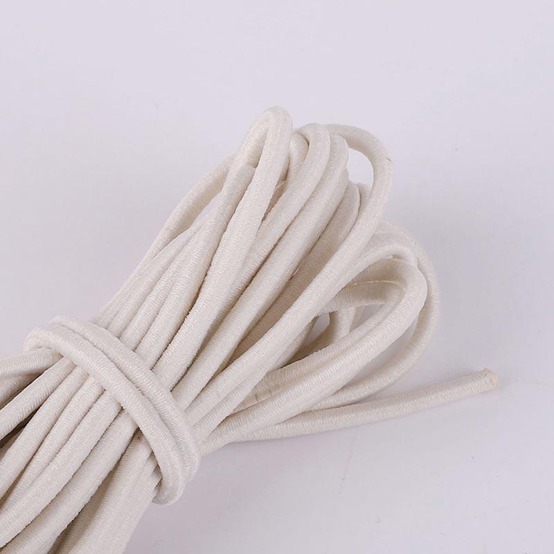Vogue 2.5mm/2mm 5m/Pack Sewing Tools High Quality Coloured Durable DIY Elastic Band Handmade Sewing Material Accessories Elastic Cord