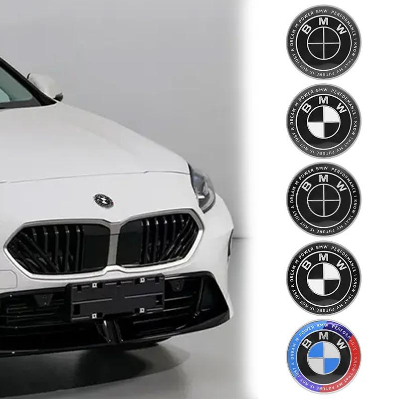 For BMW M E46 E90 E60 74mm 82mm For BMW M Power I3 F94 F97 F15 F98 F95 F92 G08 E34 F91 F16 G30 G20 Hood Emblem Car Front Bonnet Logo Trunk Cover Badge
