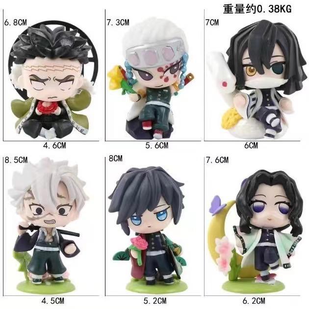 Горячий MINISO Оригинальный Bushiroad Palverse D emon Slayer: Клинок, рассекающий демонов Аниме Фигурка Сюрприз-бокс Том 1 Украшение Игрушка Подарок