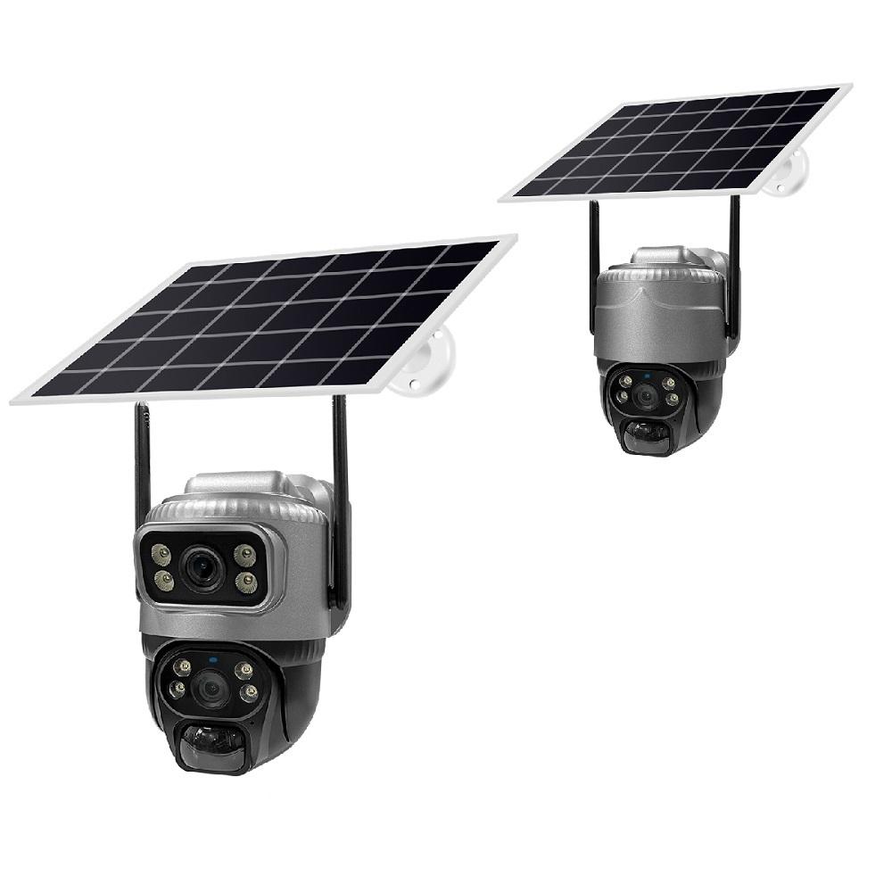 Солнечная водонепроницаемая IP-камера – Беспроводной умный CCTV-регистратор WIFI/4G