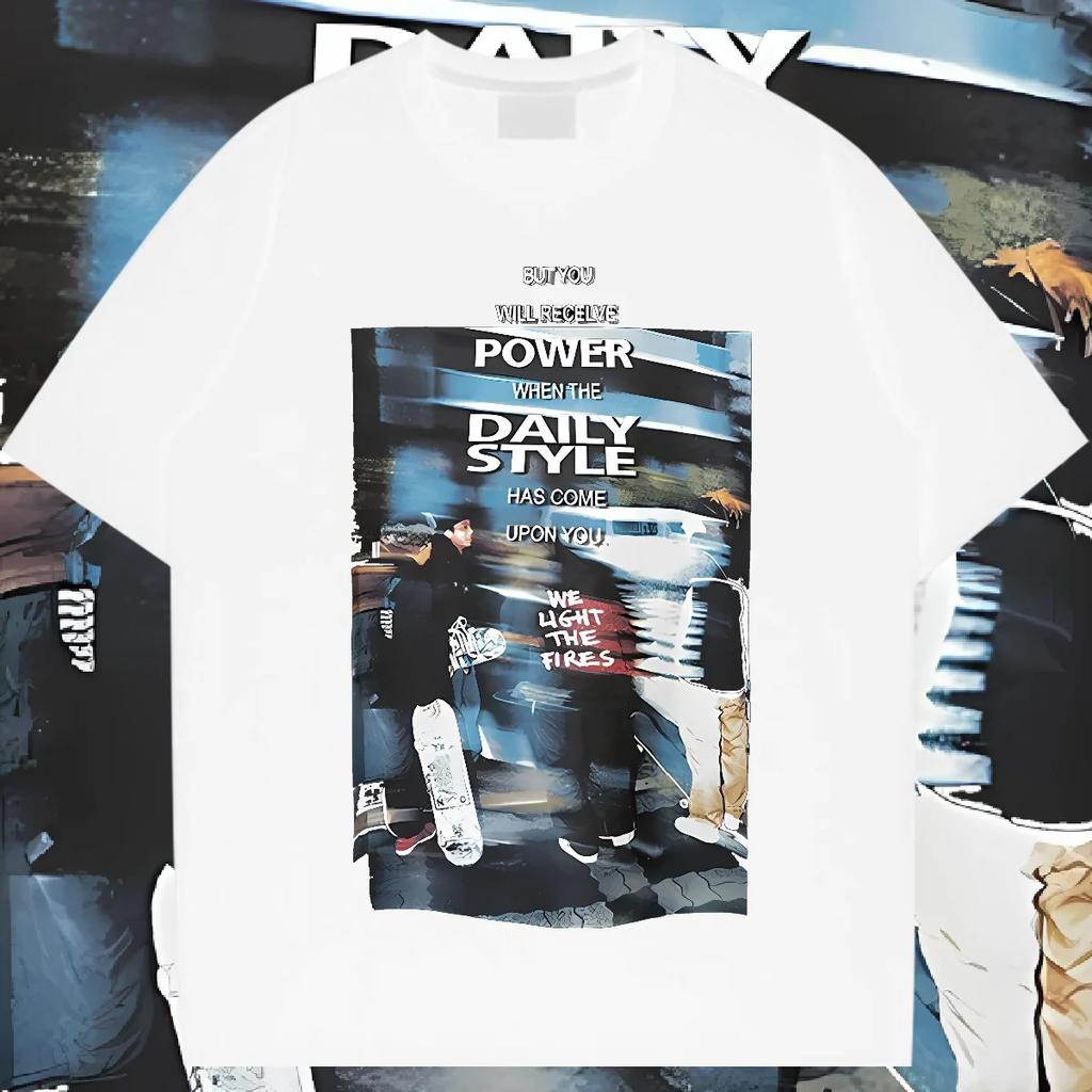 Свободная футболка оверсайз с забавным принтом Jujusu 2024, новая горячая распродажа, трендовая футболка, XXL, быстросохнущая, с круглым вырезом, футболка с возможностью кастомизации