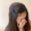 Невидимая заколка для сломанных волос Взрослая тиара Инструменты Ролик Загнутая игла Челка Фиксированная вставная расческа Профессиональные аксессуары для укладки