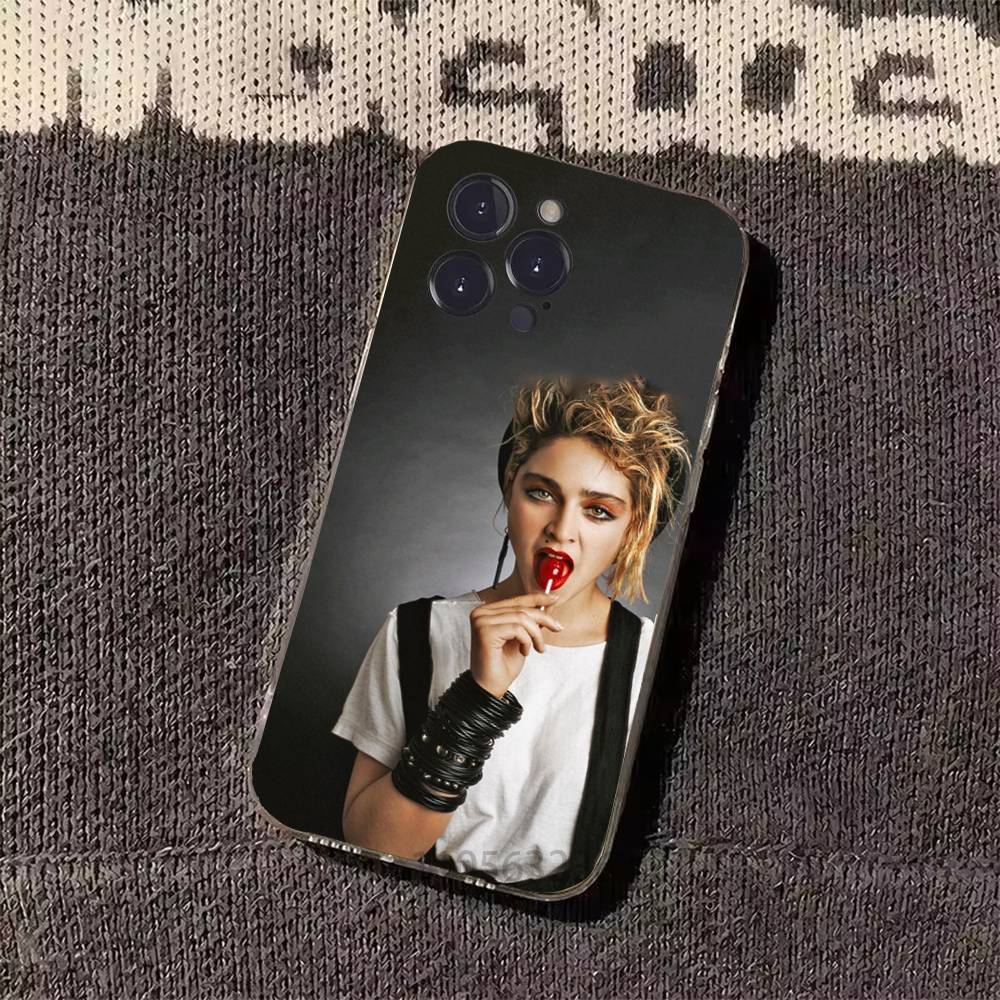 M-Madonna-S Чехлы для телефона 80-х для iPhone 17 16 15 14 13 12 11 Pro Max Plus Роскошная защита камеры Пластик