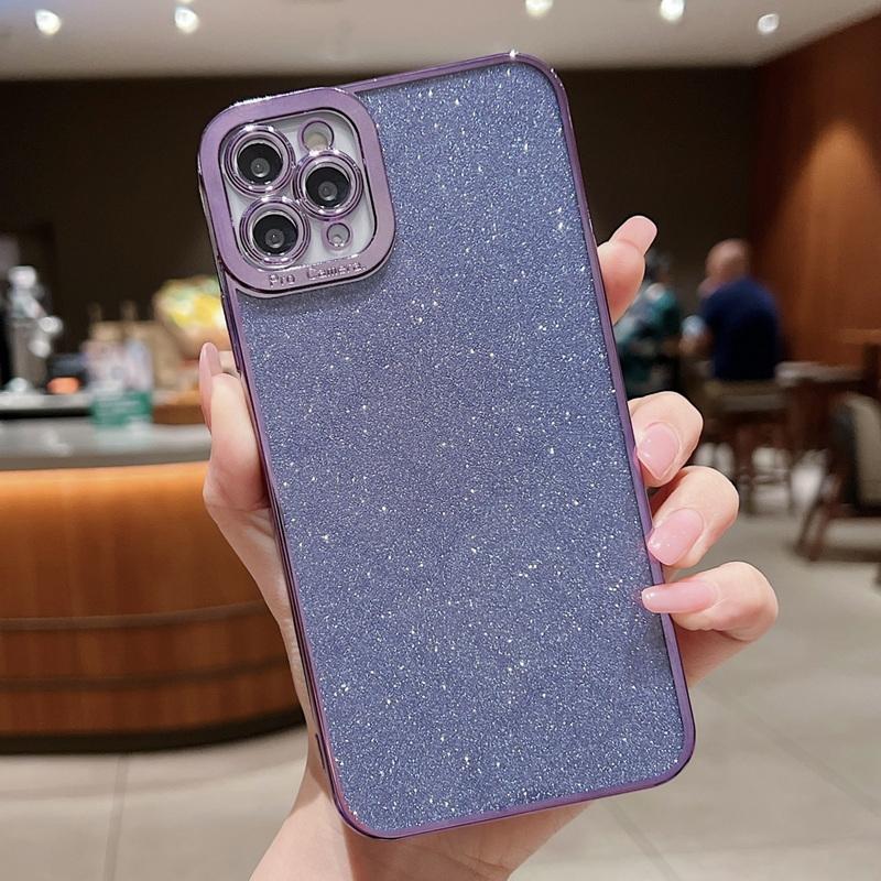 Блестящий чехол для телефона iPhone 16 Plus 15 14 Pro Max 13 12 11 Pro Max Роскошный чехол из ТПУ с кристаллами для iPhone XR XS 7 8 Plus