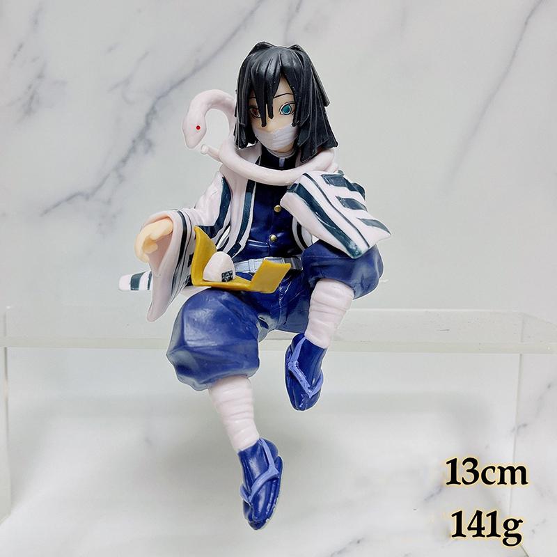 14 см аниме-фигурка Demon Slayer Kimetsu no Yaiba, фигурка Nezuko/Tanjirou/Zenitsu/Inosuke/Sinobu/Miritsu, фигурка куклы, игрушки