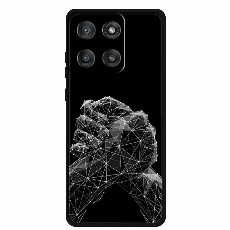 Чехол для Moto Edge 60 Pro Оригинальный Мягкий Силикон ТПУ Чехлы для Телефона Обложка На Motorola Edge 60 Стилус Fusion Модный Ударопрочный Capa
