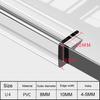 300CM U-Shaped Transparent Table Edge Protector Cuttable Glass Edge Protection Anti-collision Strip Cabinets Furniture Corner Clear Guard Bumper