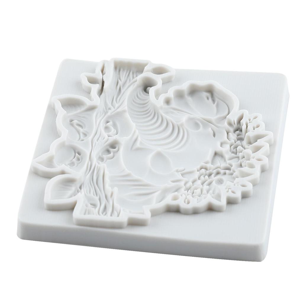 Силиконовые формы в виде слона, форма для мастики в виде слона, инструменты для украшения торта, топпер для кекса, для изготовления шоколадных конфет, мастики, полимерной глины