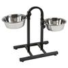 TD Pet Bowl Adjustable Height Separate Design Non-Slip Bottom