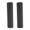 A Pair Silica Gel Shock Absorption Anti Skid Bike Handlebar Cover Bicycle Accessory(Black )