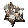 Long Double-Layer Polka Dot Printed Scarf Decorative Silk Scarf Commuting Spring And Summer Diagonal Scarf Versatile Thin Narrow Streamer