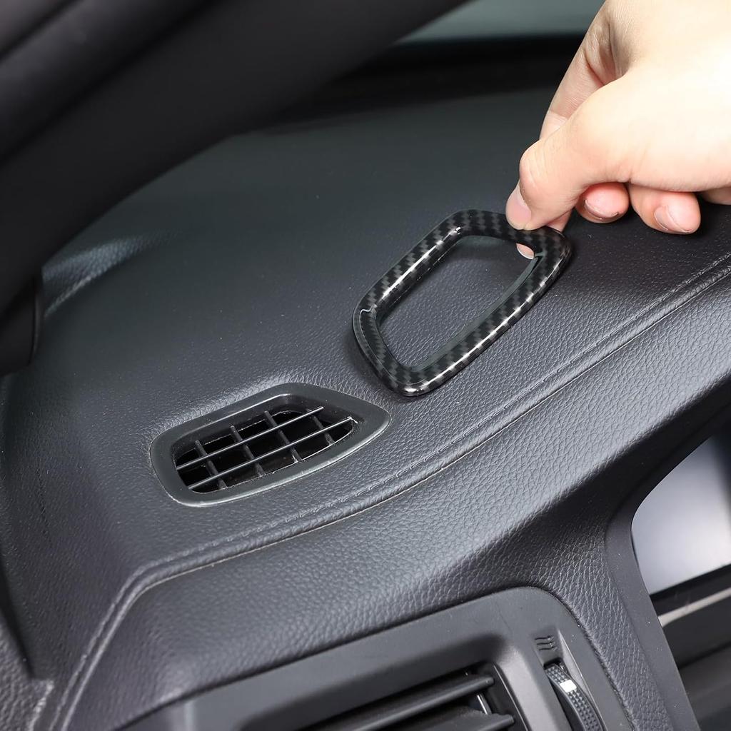 2PCS Dashboard Upper Air Vent Outlet Frame Cover for Honda Pilot 2016-2022/ Honda Ridgeline 2017-2023/ Honda Passport 2019-2023 Accessories ABS