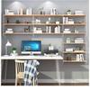 Modern Wall Bookshelf: Simple Multi-Layer Nordic Storage Rack