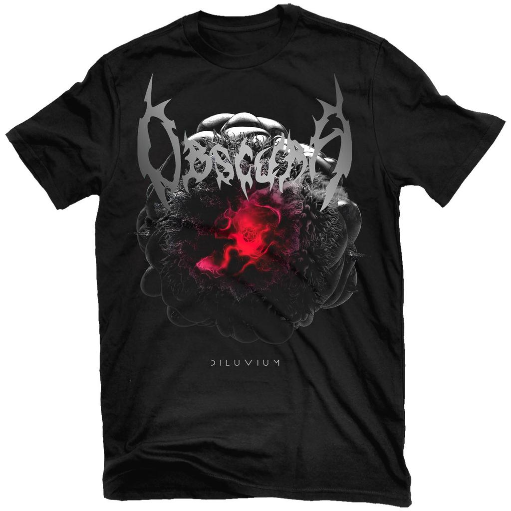 Obscura The Dark Rock Band Graphic Tee  Cotton Round Neck Casual Unisex Tshirt Summer Top