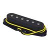 FLEOR Alnico 5 Stratocaster Single Coil Guitar for and Electric Guitars Pickups, Neck/Middle/Bridge Pickups, Black, Stratocaster, Squier,