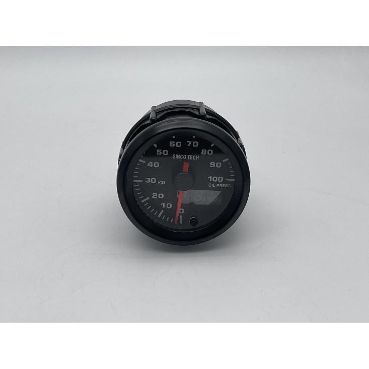 SINCOTECH 6366 Измеритель давления масла LED 52 мм Автомобильный датчик