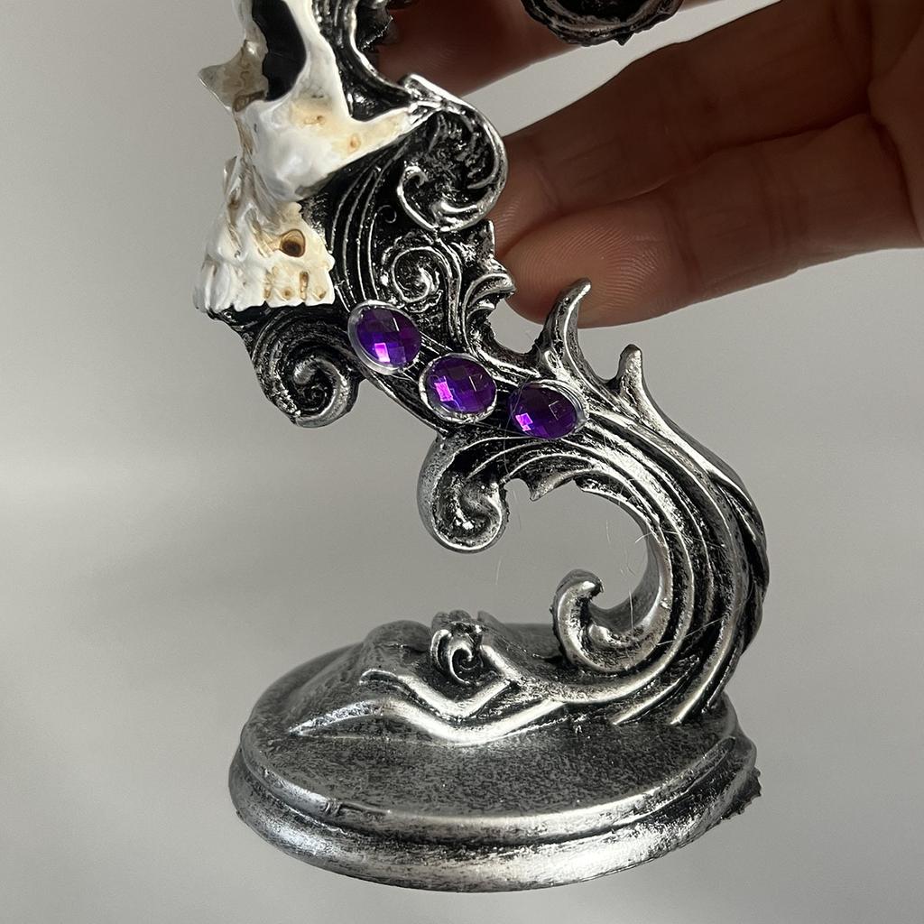 Кубок-череп личность ретро коктейль бокал для красного вина смола бокал для вина гот фильм атрибутика чашка