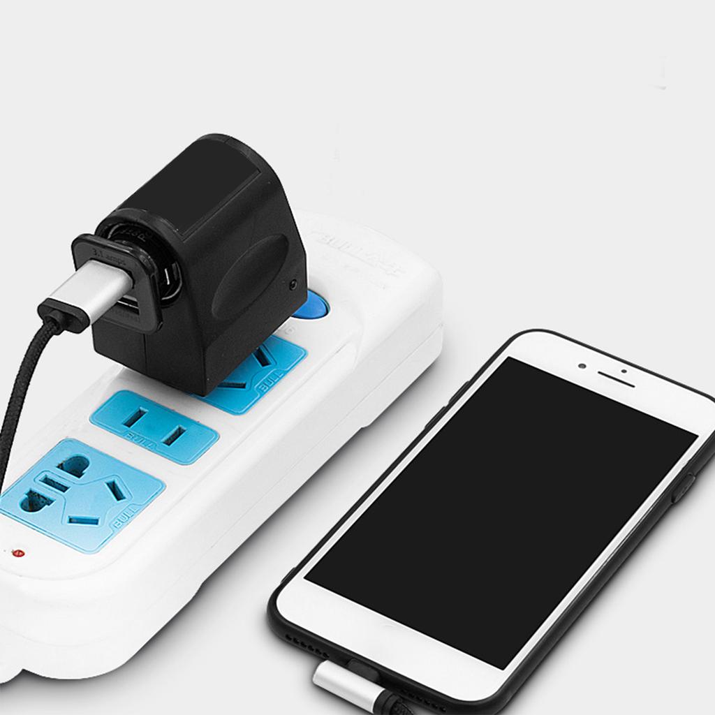 110?Адаптер 220 В переменного тока в 12 В постоянного тока Эффективный конвертер типа Plug and Play для прикуривателя автомобиля Вилка США