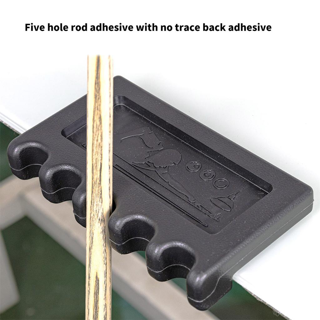 4/5 Slots Pool Cue Holder Billiard Stick Rack Portable Nonslip Against Table Cue Stick Claw Rack Pool Cue Accessories