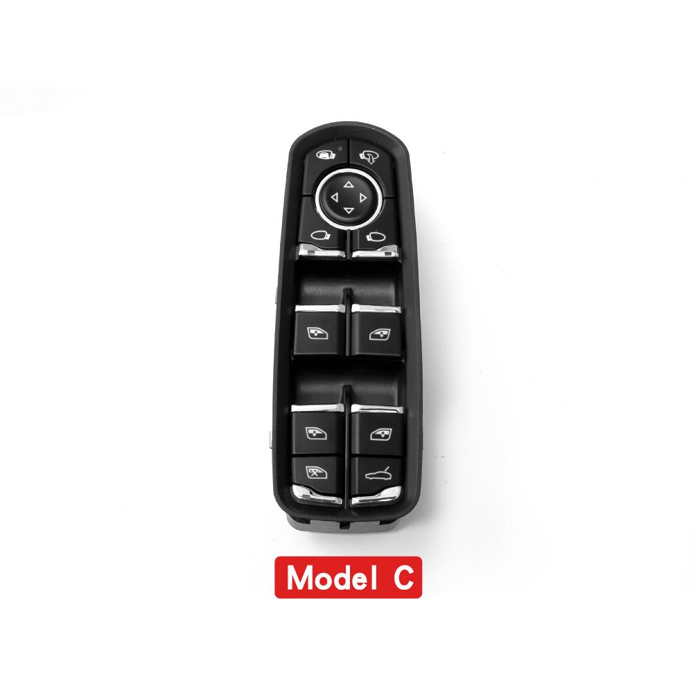 Car Electric Power Window Panel Master Control Switch Button Replacement For Porsche Panamera Cayenne Macan 2011-2016