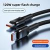 6A Dual Type-C PD Fast Charging Cable for Huawei Xiaomi Laptop, Cross-Border Data Transfer Cable