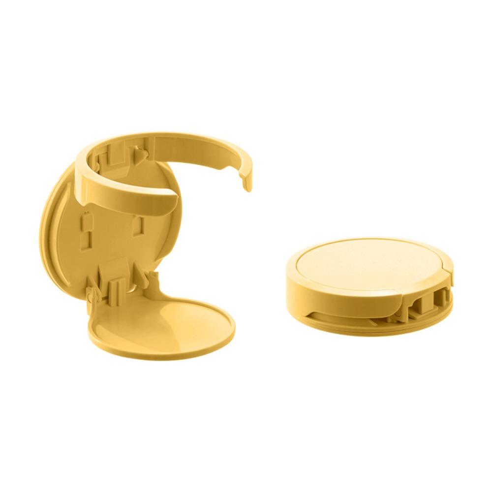 Space-Saving Foldable Mug Holder Waterproof Self-Adhesive Drink Holder Wall Mount Cup Holder Table