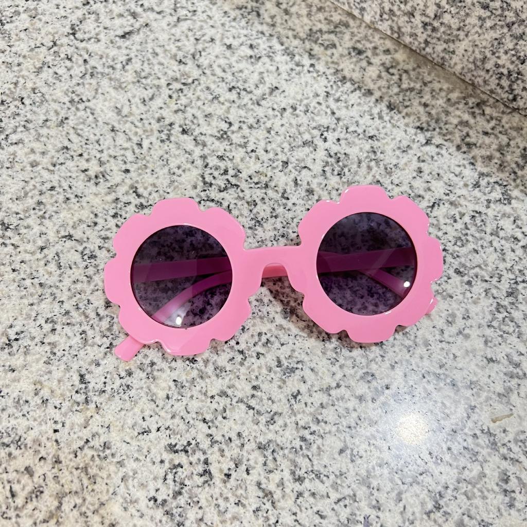 New Cute Children'S Frosted Glasses Color Series Baby Sunglasses