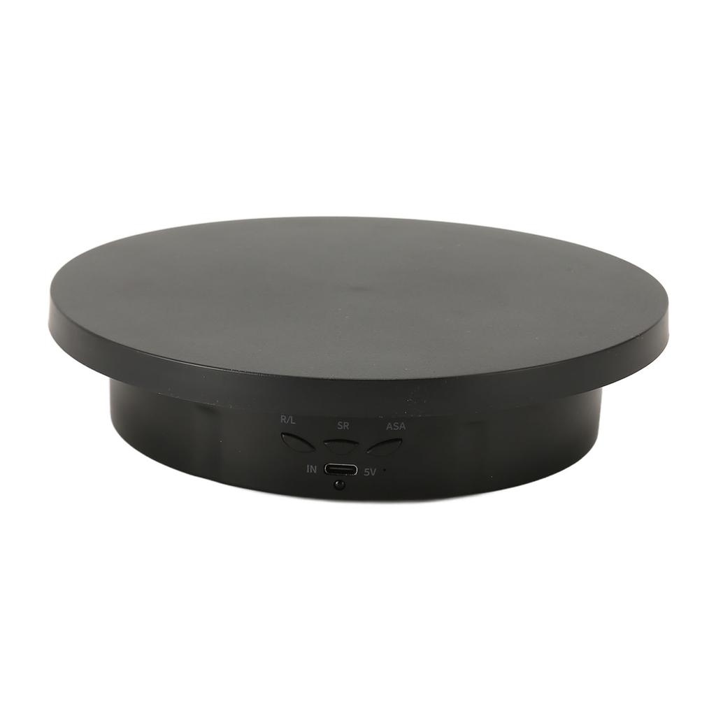 Моторизованная вращающаяся подставка для дисплея 3 в 1, регулируемая скорость, грузоподъемность 22,0 фунта, электрический поворотный столик 360 градусов с