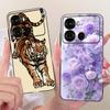 Чехол для ITEL P40 Чехол P662L Силиконовый Милый Кот Модный Забавный Расписной Funda Для P40 ITEL P 40 Корпус Телефона
