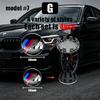 For BMW M 2026 New 4PCS 56mm ABS Wheel Center Caps For BMW 50th Anniversary Hub Cover For BMW M G20 G21 G28 G01 G02 G05 G30 G31 G38 G07 G08 IX3 F11