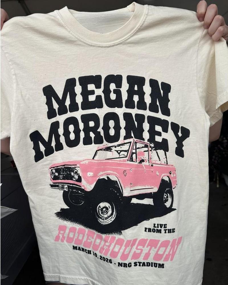 Megan Moroney 2026 RODEOHOUSTON NRG Stadium March 10 Exclusive Graphic Tshirt Unisex T-Shirt