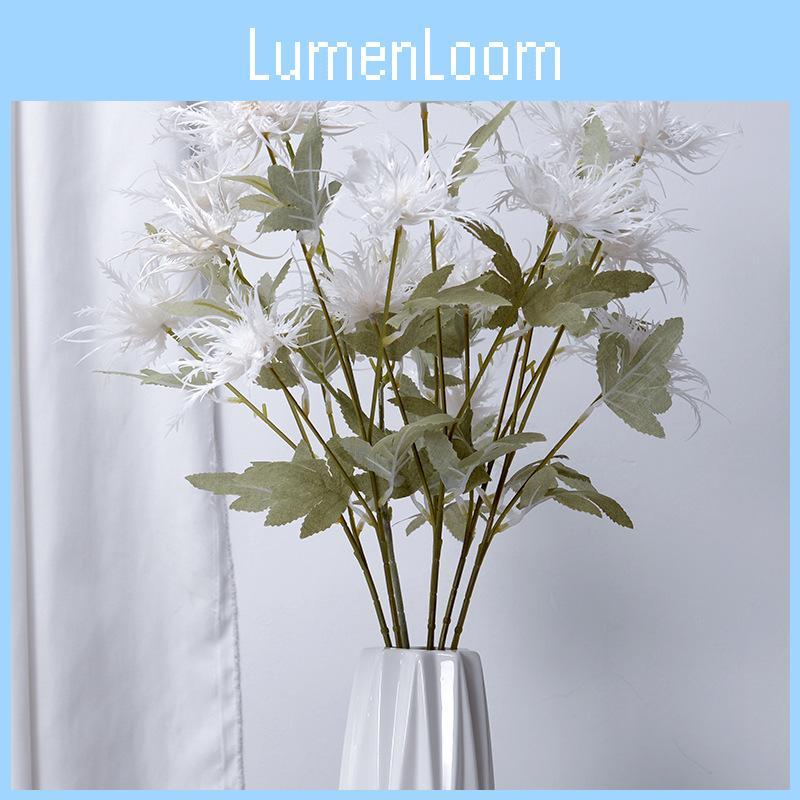 Eryngium Artificial Foetidum Plastic Flowers With Creative Craft For Use Event
