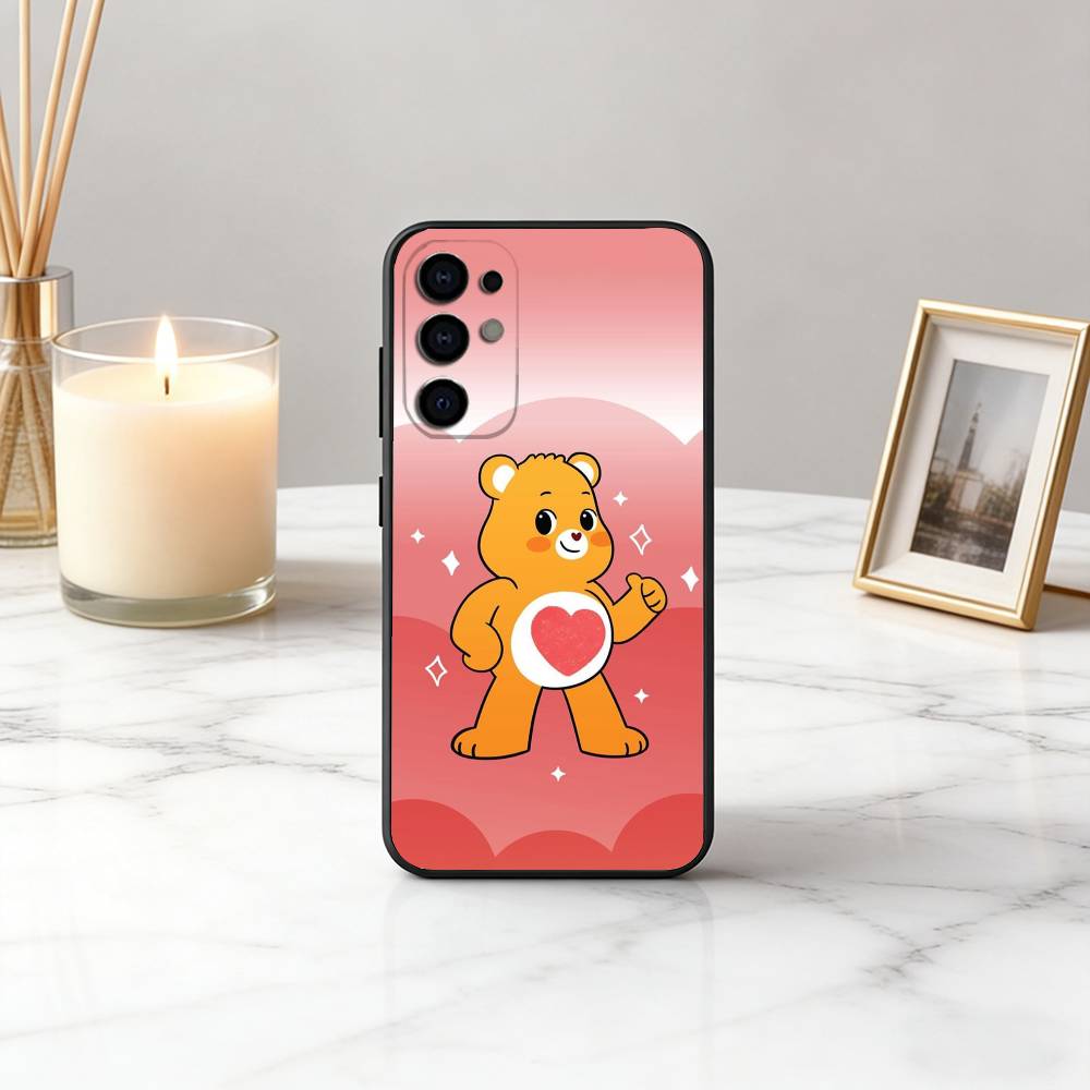 Мультяшный Милый Чехол C-Care B-Bears для Телефона Samsung S25,S24,S21,S22,S23,S30,Ultra,S20,Plus,Fe,Lite,Note,10,Черный Чехол