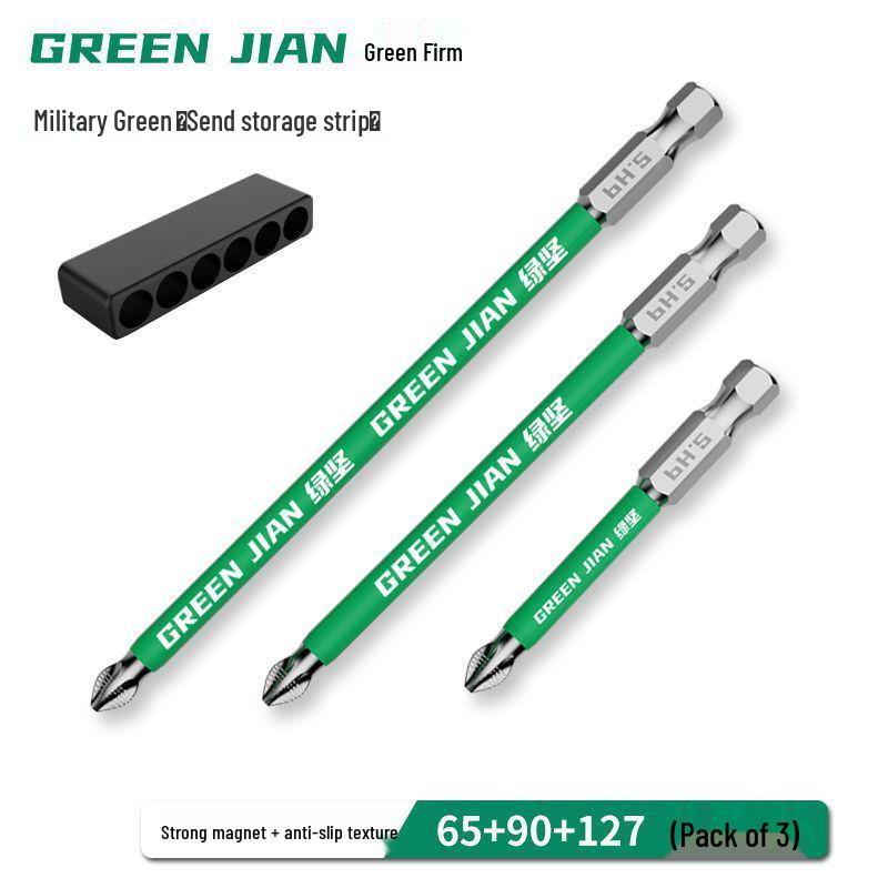 Набор магнитных электрических отверток высокой прочности с ударными удлиненными битами