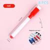 8Pcs Colorful Magnetic Whiteboard Dry Erase Marker Pens High-Capacity Erasable Whiteboard Marker Pens Office School Supplies