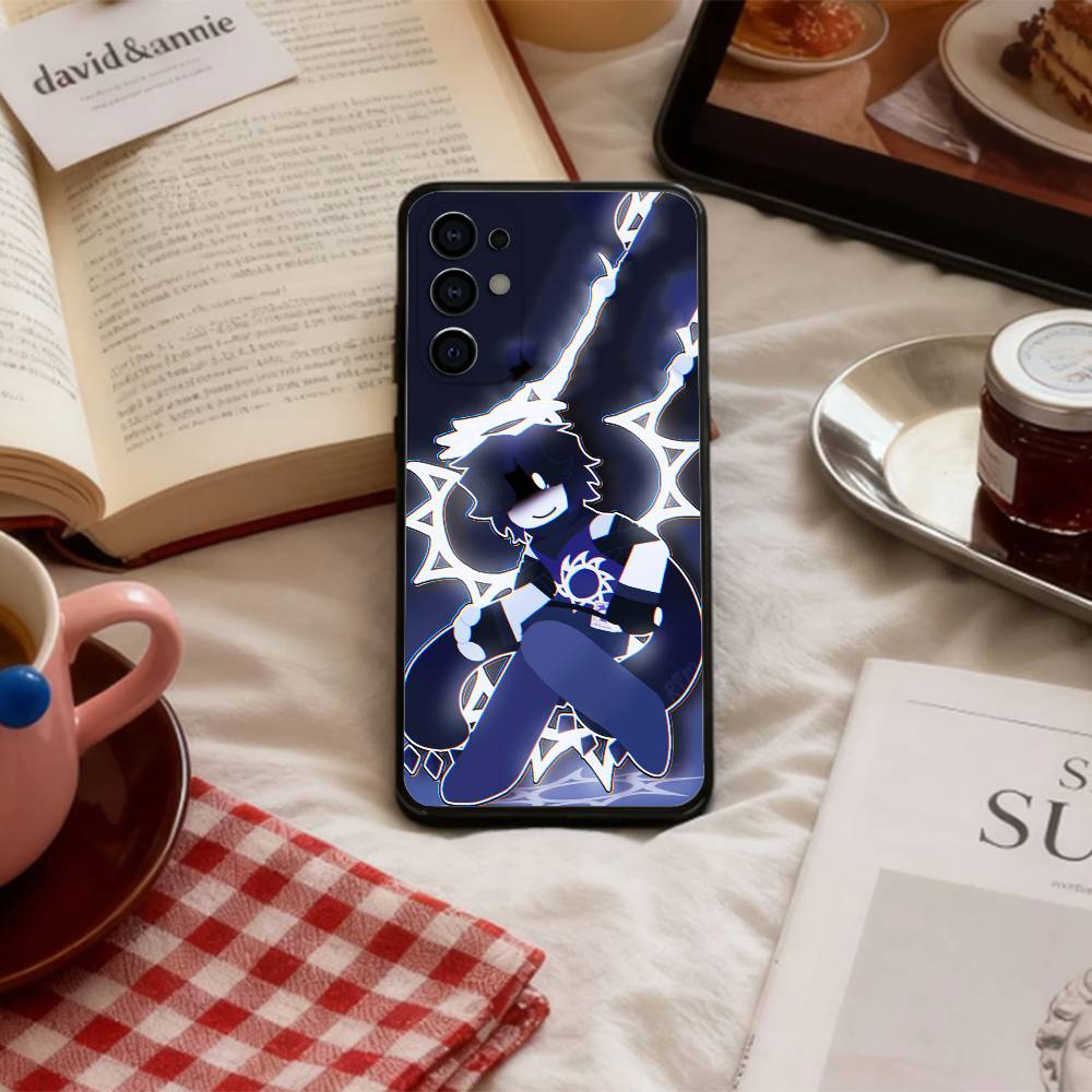 Чехол для телефона Horror Game T-TwoTime F-Forsaken для Samsung S 25,24,23,22,30,21,10,9,Ultra,Plus,Lite,FE,4,5 G Мягкий черный чехол