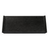 Made In Luxurious Japanese Black Dry Clear Lacquer X X J-kitchens Placemat, Japan, Tray, 5-Shaku Flight, Lacquer, (45.6cm 32.5cm 2.1cm)