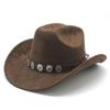 Fashion Casual High Top Big Eaves Suede Jazz Hat Outdoor Shopping Styling Felt Top Hat