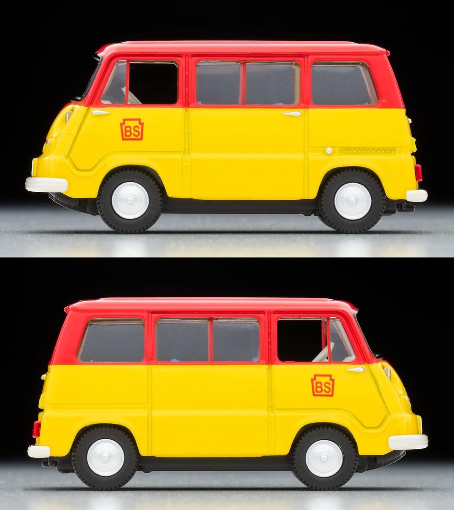 Tomica Limited Vintage Масштаб 1/64 LV-27c Subaru Sambar Легкий фургон (Бриджстоун) - Готовый продукт