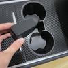 for Tesla Model 3 Y Juniper Highland 2025 2024 Center Console Cup Holder Insert Silicone Slot Slip Drink Limiter Car Accessories
