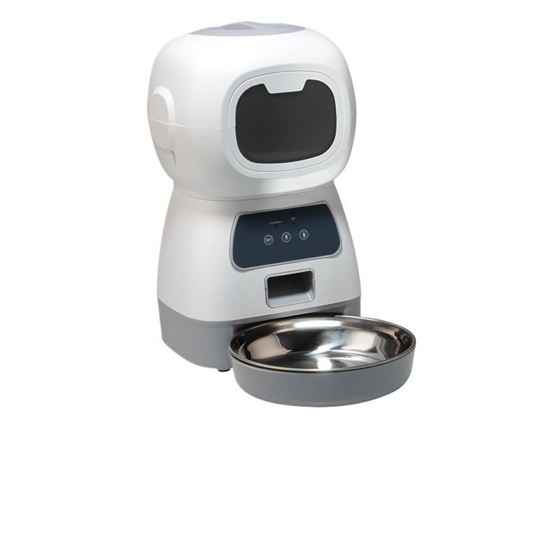 Intelligent Pet Feeder Timed Automatic Quantitative Feeding Machine For Cats Cat Food Dog Food Self-service Feeding For Dogs New