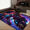 Iron Hero's Rise Floor Mat for Living Room, Game Rooms, Office, Bedroom, Office Floor Mat Playful Design, Christmas fan gifts