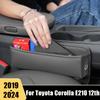 Кожаный ящик для хранения автомобильных сидений для Toyota Corolla E210 12th-2024, держатель для ключей с телефонной картой, универсальный органайзер