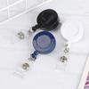 1pc High Quality Retractable Anti-Lost Clip Key Ring Lanyards Badge Holder Nurse ID Name Card