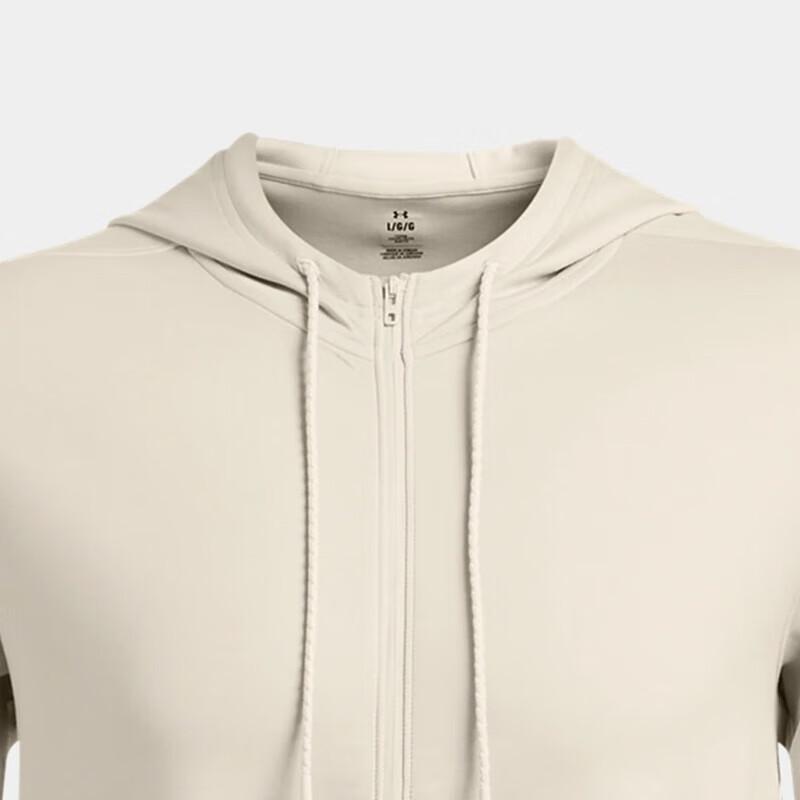 Under Armour Мужская куртка Meridian Solid Color с длинным рукавом для холодной погоды, цвет Peak-White 1387907-110