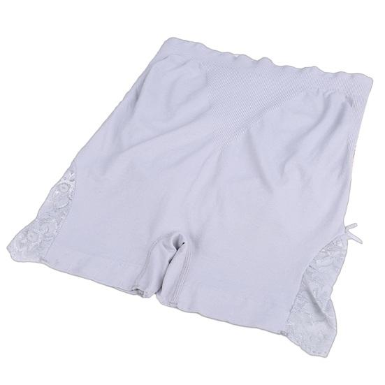 Защитные шорты с высокой талией, бесшовные защитные трусы, облегающие, с эффектом лифтинга бедер, дышащие, эластичные, с кружевной отделкой, женские шорты