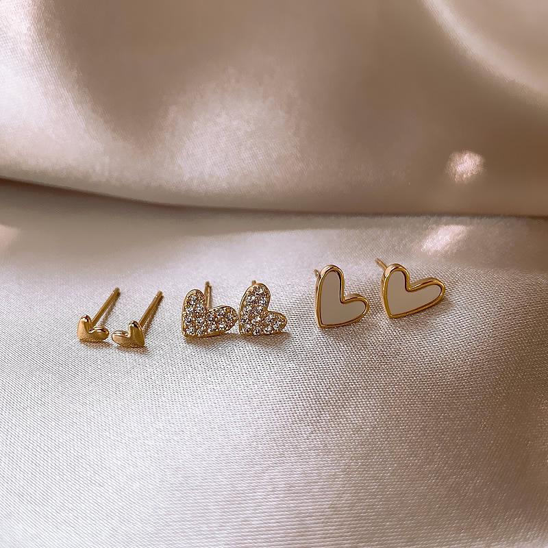 Французские ретро серьги с цирконом и жемчугом: Ювелирные изделия из серебряных игл 925 пробы класса «легкая роскошь»