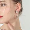 WWJ Два способа ношения высококачественных многоцветных сережек-капель с кубическим цирконием