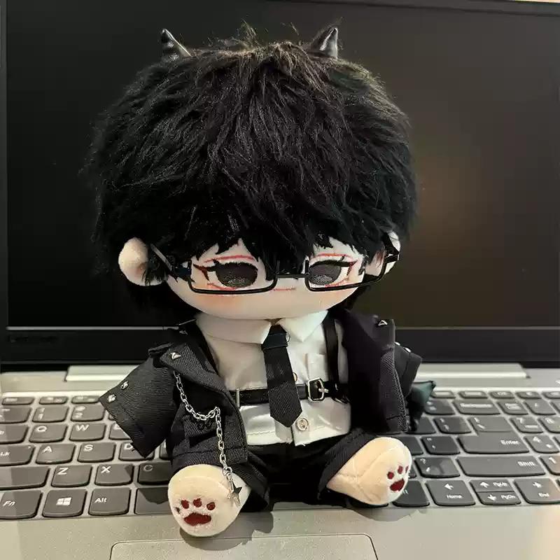 Only Clothes New 20cm Doll Handsome Special Agent Doll Clothes Trendy Cool Hacker Special Agent Trendy Cool Clothing Set